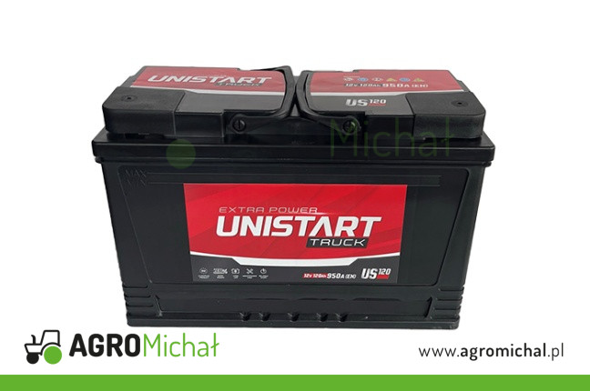 AKUMULATOR 120AH 12V UNISTART