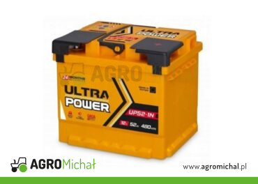 AKUMULATOR 52AH 12V ULTRA POWER