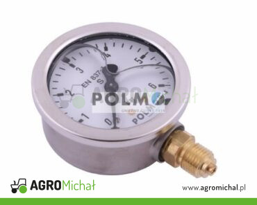 MANOMETR GLICERYNOWY 0-6 BAR 1 4 POLMO