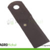 Nóż obrotowy rozdrabniacz słomy sieczkarnia 173x50x4mm otwór 18 zastosowanie 746813 New Holland WARYŃSKI