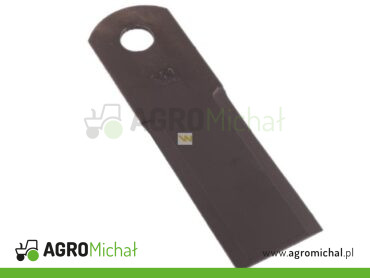 Nóż obrotowy rozdrabniacz słomy sieczkarnia 173x50x4mm otwór 18 zastosowanie 746813 New Holland WARYŃSKI