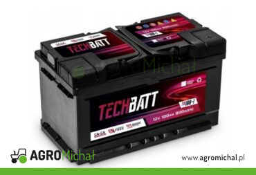 AKUMULATOR 100AH 12V TECHBATT