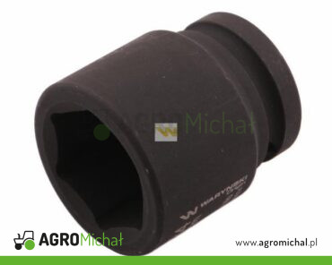 Nasadka udarowa sześciokątna 3/4". 34 mm. CrMo. DIN 3129. Waryński