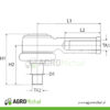 PRZEGUB KULOWY M18 55mm VA351939 54/495-303