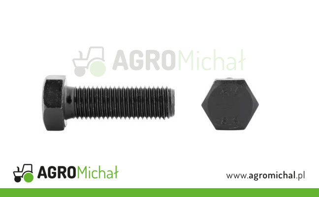 ŚRUBA M10X80 CAŁY GWINT KL 8,8