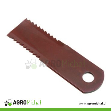 NÓZ SIECZKARNI ZĘBATY 173X50X5 FI 18 84437624 610190012AGV B126556