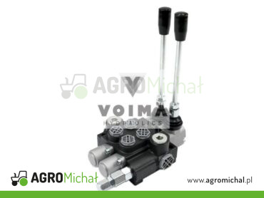 Rozdzielacz hydrauliczny 2-sekcyjny 40L VOIMA
