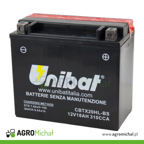 AKUMULATOR 18AH 12V UNIBAT