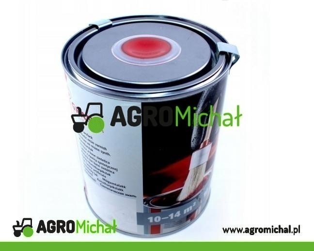 LAKIER OGNISTA CZERWIEŃ 1L RAL 3000
