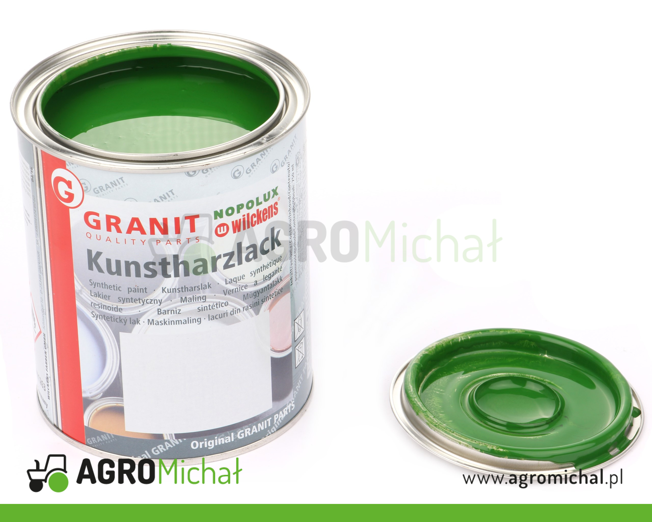 LAKIER ZIELONY 750ML JD GRANIT