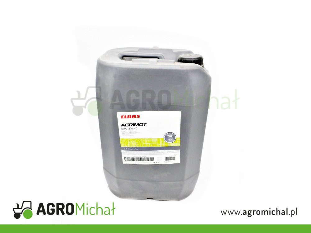 AGRIMOT SDX 15W40 20L CLAAS