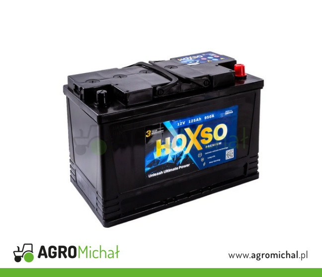 AKUMULATOR 125AH 12V 950A HOXSO
