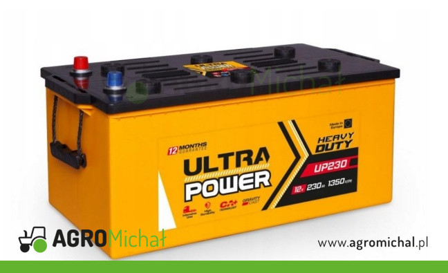 AKUMULATOR 230AH 12V ULTRA POWER