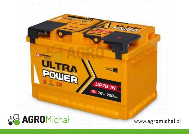 AKUMULATOR 78AH 12V ULTRA POWER