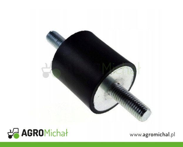 AMORTYZATOR GUMOWO-METALOWY 20X25 M6 W20X25