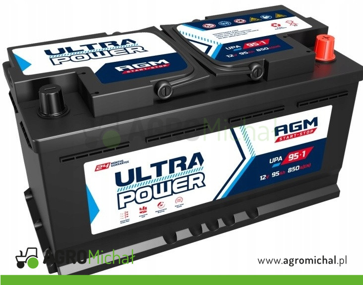AKUMULATOR 95AH 12V AGM ULTRA POWER