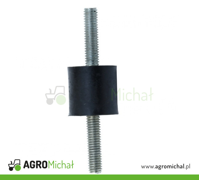 Amortyzator gumowo-metalowy 20x20,