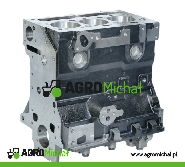 Blok cylindrowy (kadłub silnika) AD3.152 tuleje honowane fi 91,49 mm Perkins pasuje do ciągników MF-3 3132923K91 3134015K 3132923K91 3134015K