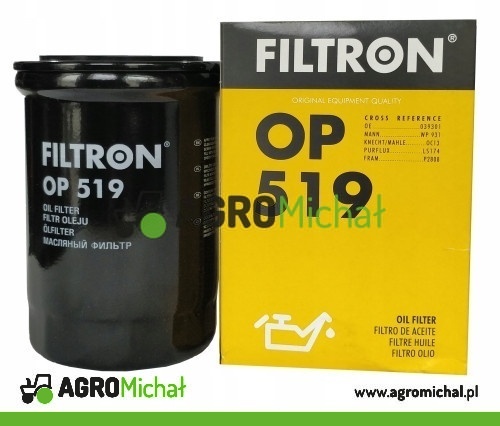 FILTR OLEJU OP519