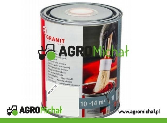 LAKIER BIAŁY SYGNALIZACYJNY 1L RAL 9003 27012395