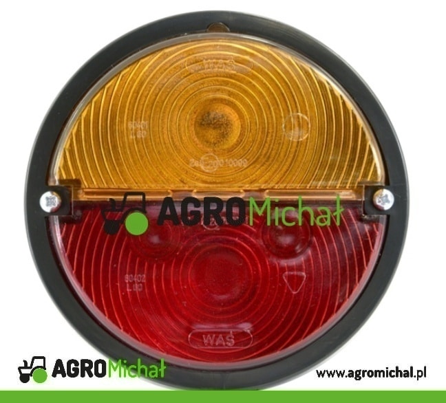 LAMPA TYLNA PRAWA PLASTIKOWA