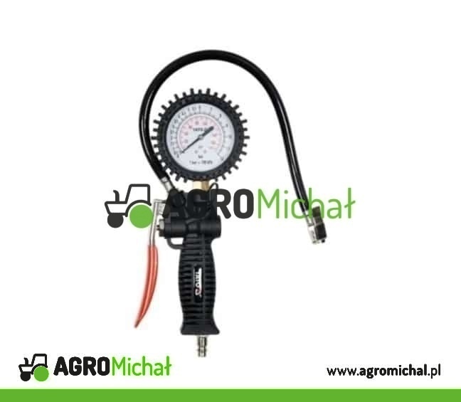 PISTOLET Z MANOMETREM DO POMPOWANIA