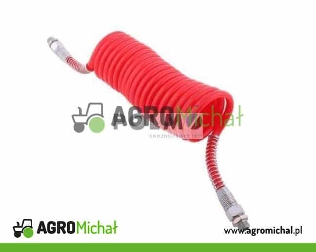 Przewód spiralny M-22x1.5 4.5m czerwony POLMO