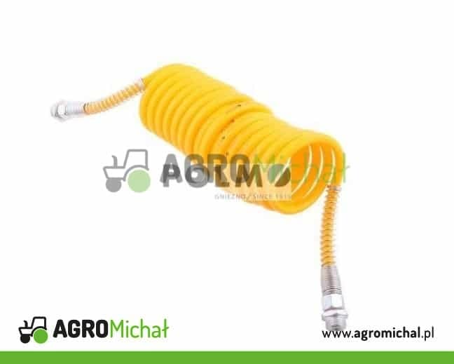 Przewód spiralny M-22x1.5 4.5m żółty POLMO