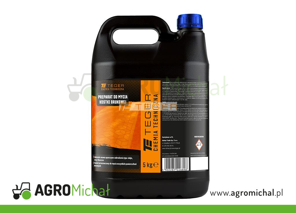 Preparat do mycia kostki brukowej 5 KG/ (Płyn) TEGER