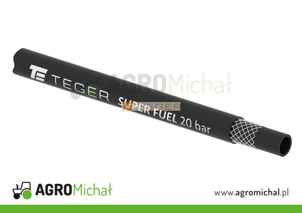 Wąż do olejów PERFECT OIL - Olej. Diesel - DN6.3 - 6 bar / 0.6 Mpa TEGER