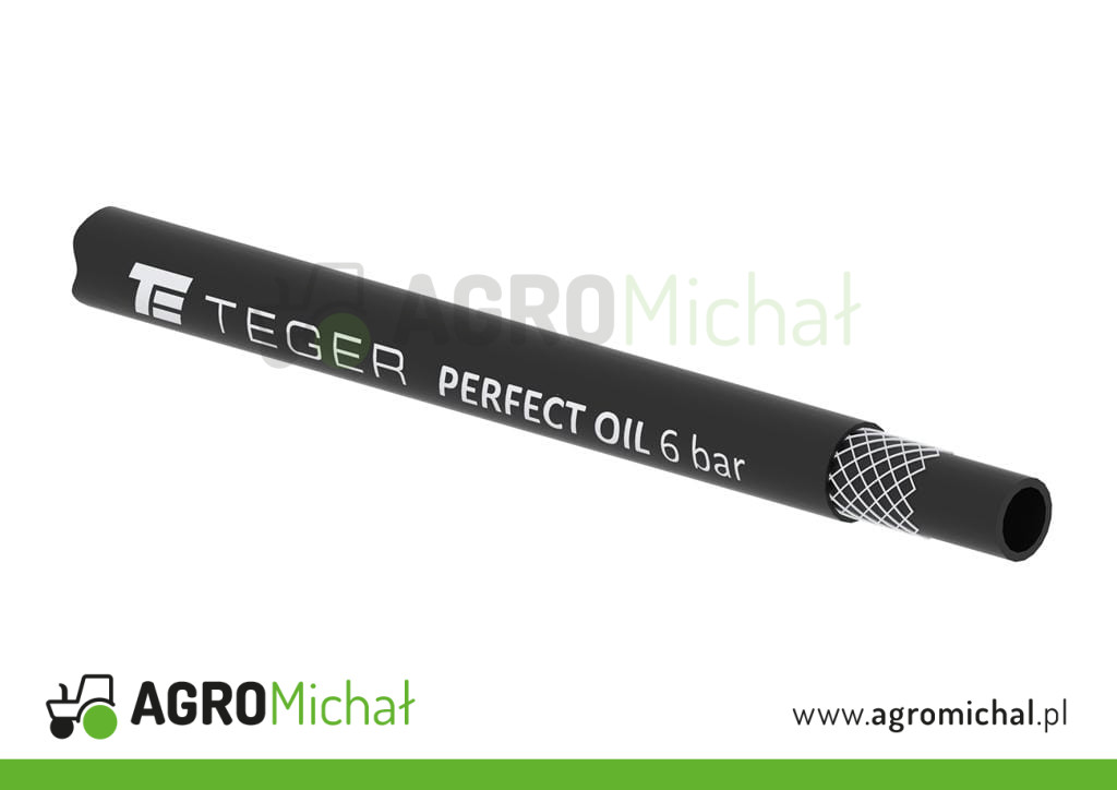 Wąż do paliw SUPER FUEL - Benzyna. Olej. Diesel - DN10 - 20 bar / 2.0 Mpa TEGER