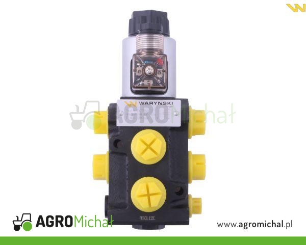 Dzielnik zawór elektrozawór kierunkowy elektromagnetyczny kontroli G1/2" 50L Waryński