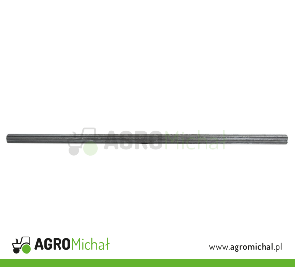 WAŁEK ODBIORU MOCY FREZ NA CAŁEJ DŁUGOŚCI 100cm 1 3/8" Z6