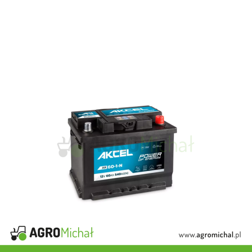 AKUMULATOR 60AH 12V AKCEL