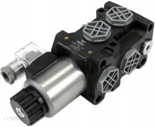 Dzielnik. zawór. elektrozawór kierunkowy elektromagnetyczny kontroli (DVS6/50L) 12V DC 6/2 G1/2 50L VOIMA