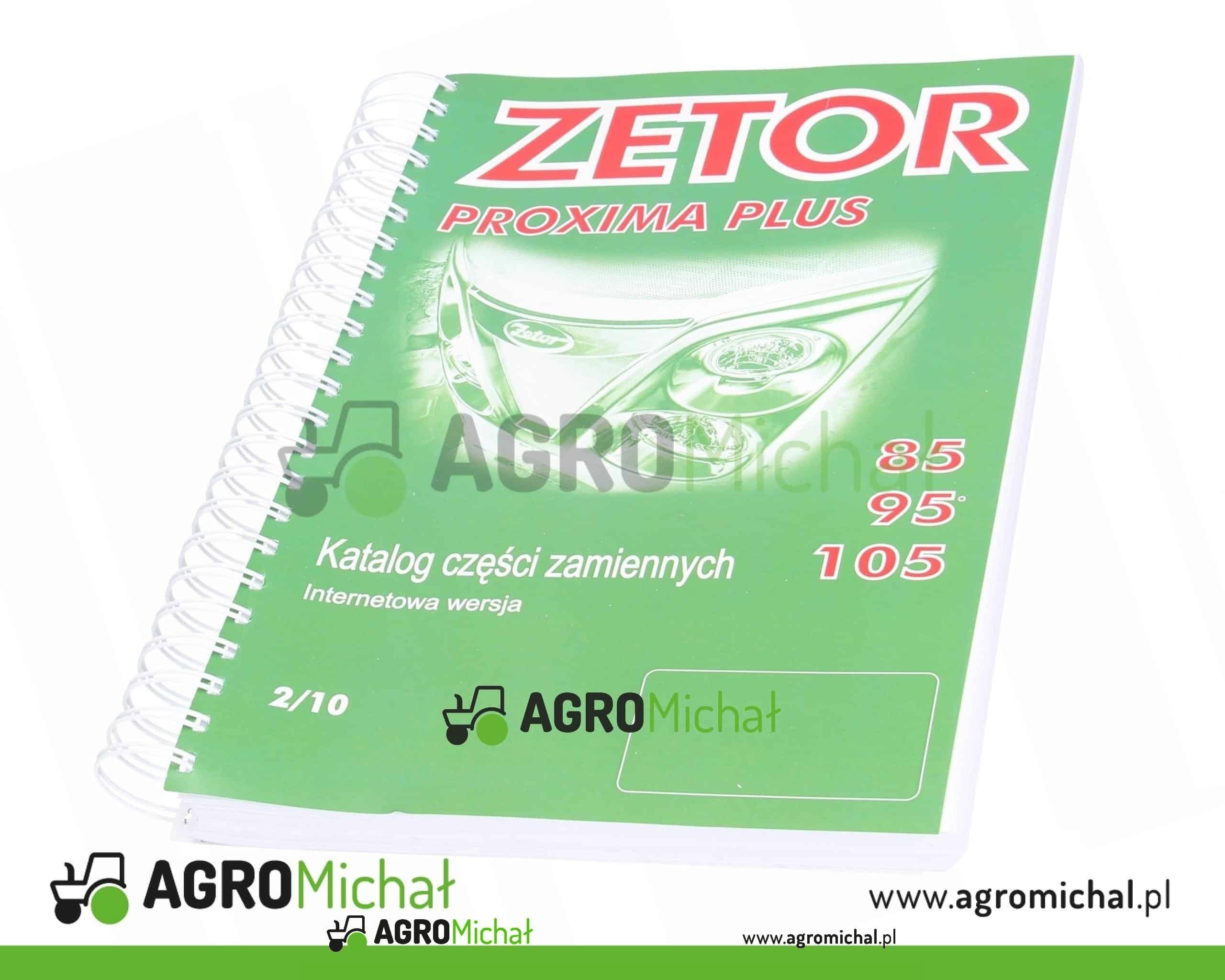 KATALOG CZĘŚCI ZETOR PROXIMA PLUS 85-105