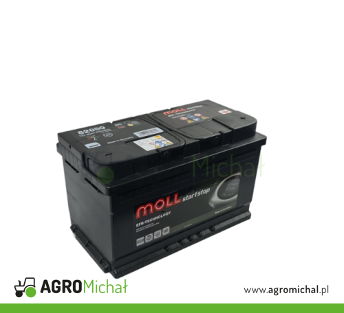 AKUMULATOR 80Ah 12V MOL AGM