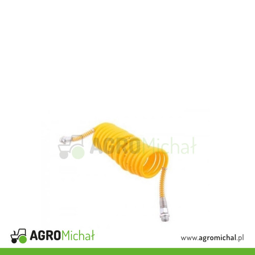 Przewód spiralny M-22x1.5 4.5m żółty POLMO