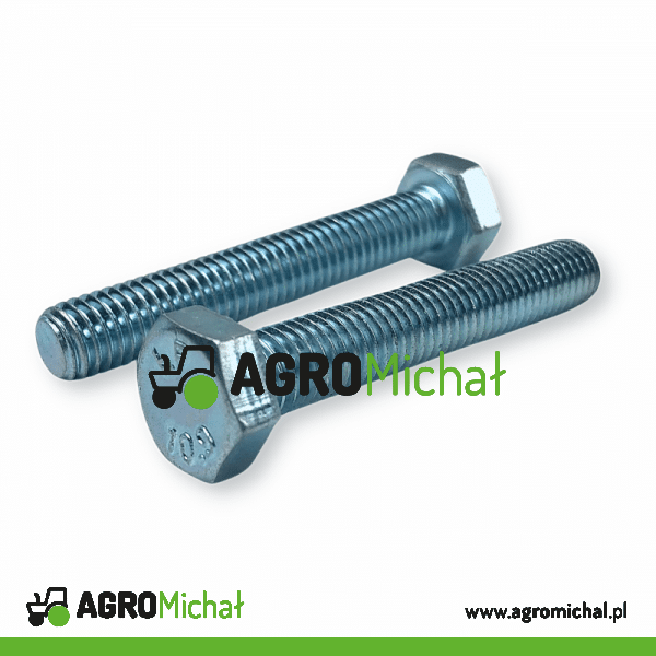 ŚRUBA M20X80 CAŁY GWINT 022220080