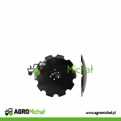 TALERZ ZĘBATY FI 560 GRUBOŚĆ 4mm 6 OTWORÓW ROZSTAW 120mm