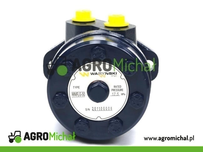 Silnik hydrauliczny orbitalny wzmacniany WMR-S 50 cm3/obr (175 bar / max.220 bar) Waryński