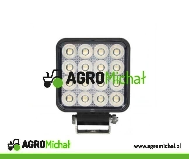 Lampa Robocza 64LED 64 Wat rozproszona, kwadratowa