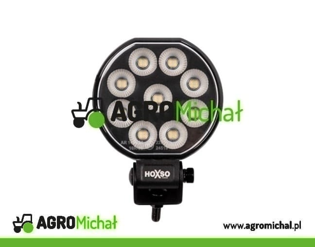 LAMPA ROBOCZA BLACK OKRĄGŁA 4,2" LED OSRAM ECE R10 HOXSO