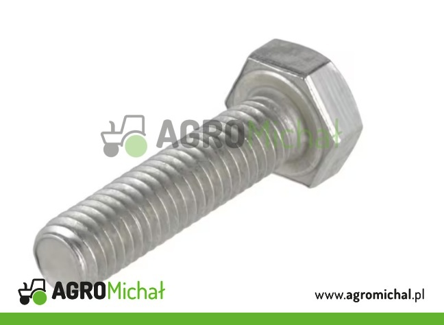 ŚRUBA M8X20 CAŁY GWINT ZE STALI NIERDZEWNEJ KR933820RVSP06B
