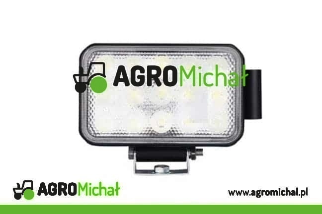 Lampa robocza 15LED, 45W, prostokątna, rozproszona TT Technology