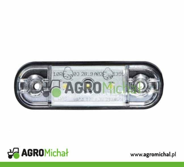 Lampa pozycyjna diodowa przednia,uniwersalna, 12V 24V 710, W97.1 Waś