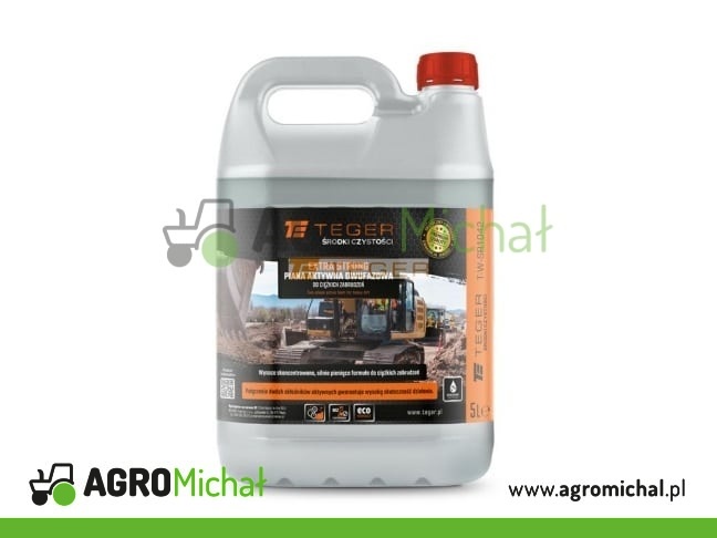 Piana aktywna dwufazowa do ciężkich zabrudzeń - EXTRA STRONG, 5l - koncentrat, Teger