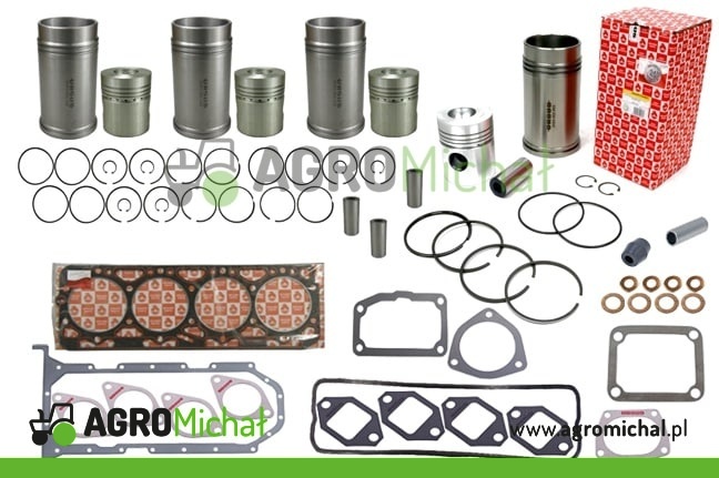 Zestaw naprawczy silnika 4 cylindry (zwykły) Ursus 902 914 Zetor 8011 wersja URSUS