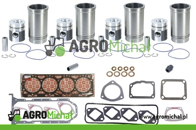 Zestaw naprawczy silnika TURBO Ursus 1014 Zetor 8245 (4 cylindry) wersja Zetor Oryginał
